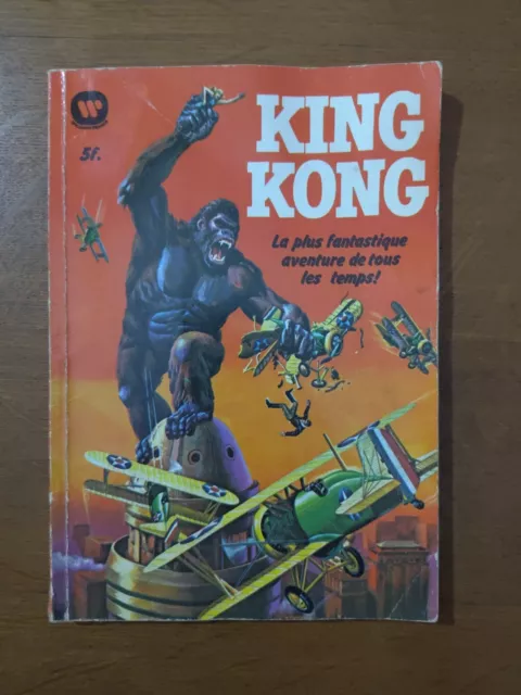 KING KONG (GRAND FORMAT COULEUR) editions williams 1974 TRES RARE