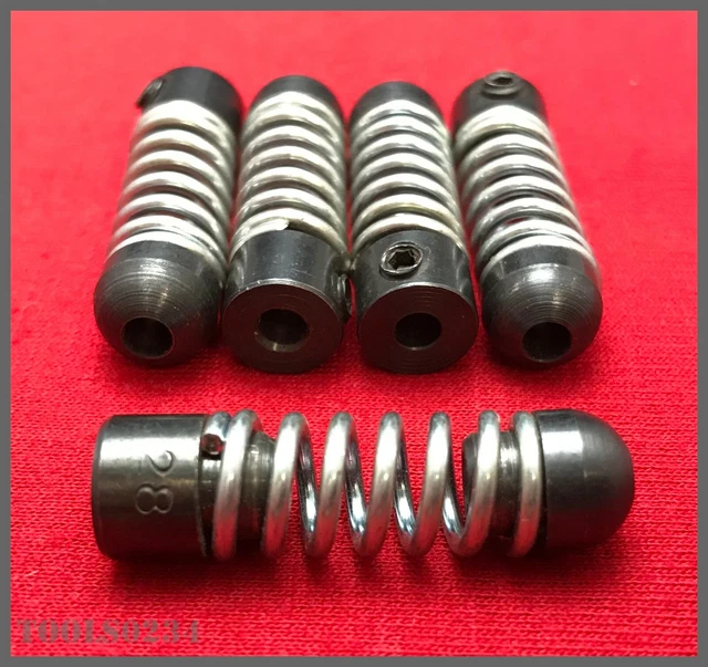 TP145DS-28 Drill Stop U.S. Industrial Drill Bit Size #28 Zinc Plated LOT OF 5
