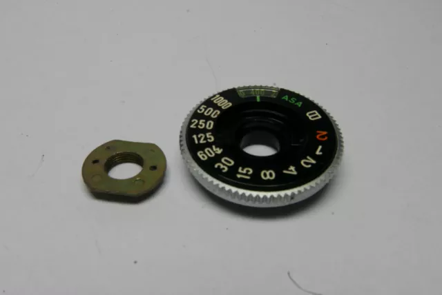 Canon AE-1 Shutter Speed Dial Original Spare Part Set