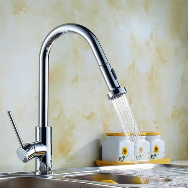 Küchenspüle ausziehbar Spray Mono Mixer Wasserhahn Wasserhahn