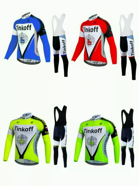 equipacion invierno saxo bank tinkoff  maillot culotte mtb ciclismo btt