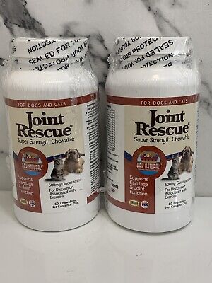 Ark Naturals Joint Rescue for Dogs and Cats, Super Strength, 60 Chewable Tablets