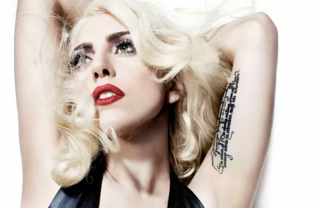 Lady Gaga Foto Poster Locandina 45X32Cm Musica Cantante Singer Attrice