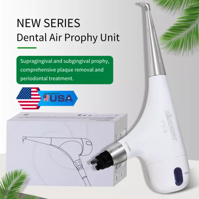 Dental Air Flow Teeth Polishing Polisher Handpiece Hygiene Air Prophy Jet 4 Hole