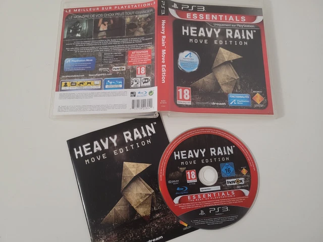 Heavy Rain Move Edition - Version PS3 PAL Promo - Jeu D'action-aventure Complet
