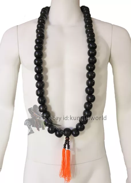 SHAOLIN MONK PRAYER Beads Necklace for Kung fu Tai chi Suit Martial arts  Uniform £24.00 - PicClick UK