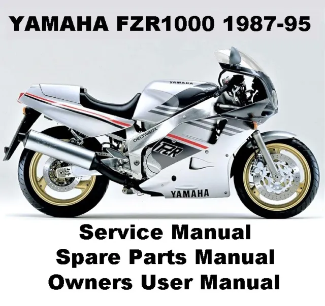 YAMAHA FZR1000 1000 FZR Owner Workshop Service Repair Part List Manual PDF Files