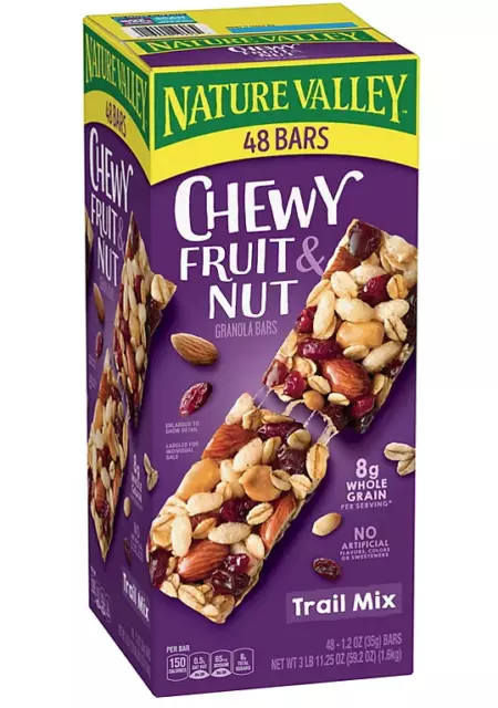 Nature Valley Chewy Trail Mix Fruit & Nut Granola Bars (48 ct.) Free Shipping***