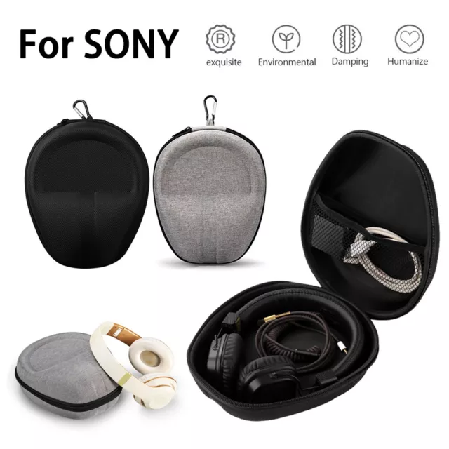 Headset Headphone Storage Bag Earphone Case Universal EVA Hard Carrying Box