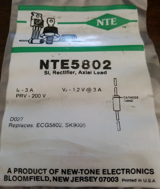 THOMSON X4 ステム 70mm 31.8mm 0° Diodes & Rectifiers, Semiconductors & Actives, Electronic