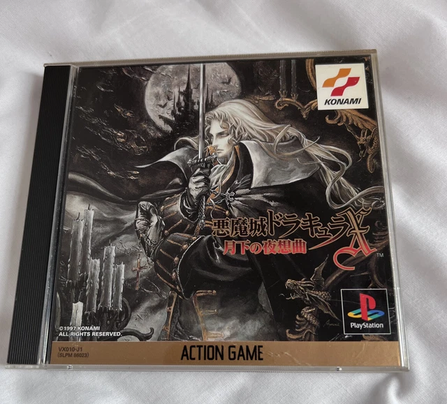 CASTLEVANIA SYMPHONY OF the Night PS1 PlayStation 1 Japanese version