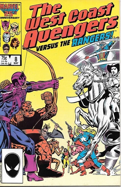 West Coast Avengers Comic Book Vol. 2 #8 Marvel 1986 VERY HIGH GRADE NEW UNREAD