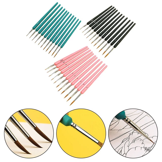 Linienbürste Pinsel Streichen 11pcs/set 18-19,6 Cm Verschiedene Größen