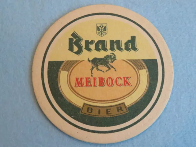 Beer Bierdeckel Coaster ~ Brand Bierbrouwerij Meibock Bier ~ Wijlre, Netherlands