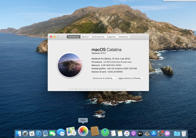 Apple MacBook Pro 13" disco SSD, Intel Core i5 TurboBoost 🔥 RAM 8GB 9
