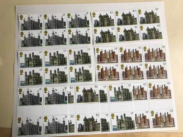 GB Wholesale Offer 1978 Historic Buildings x 10 Sets U/M Great Price & FREE p&p