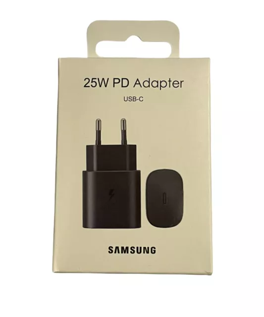 Fast Charging Adapter USB-C Original - Chargeur - Connexion USB-C - 25W -  Noir