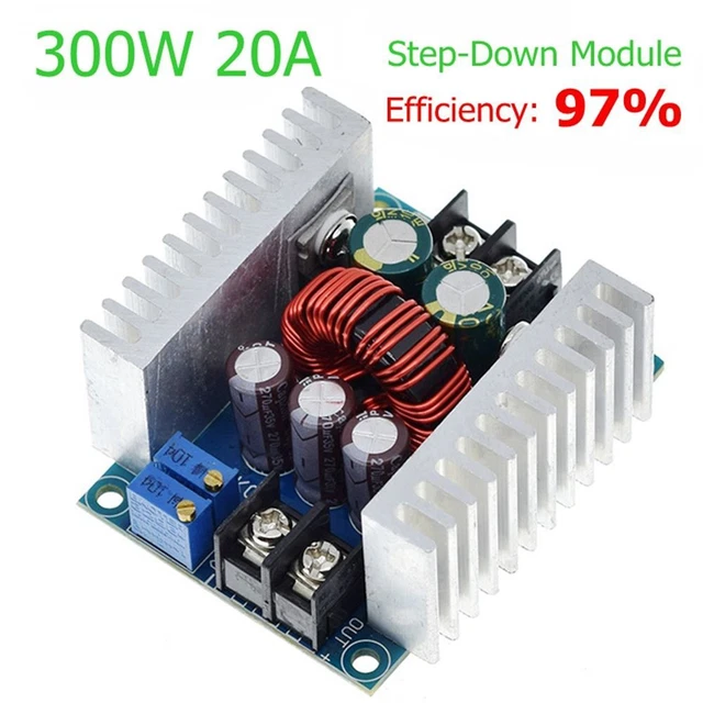 Regolatore Di Tensione DC-DC Step Down 5-32V 5A - Convertitore Buck Corrente Costante