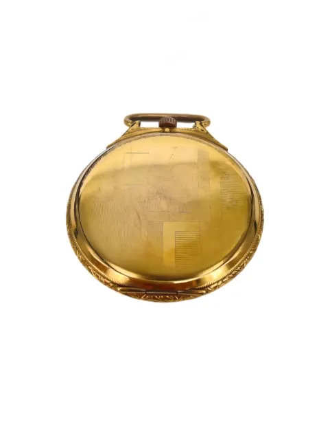 Taschenuhr Gold Double 50mm Büffel 3