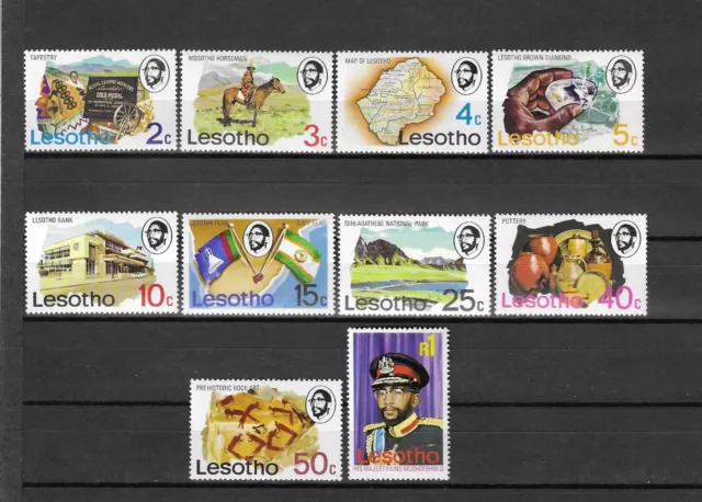 LESOTHO 1976 SG 300/9 MNH Cat £8