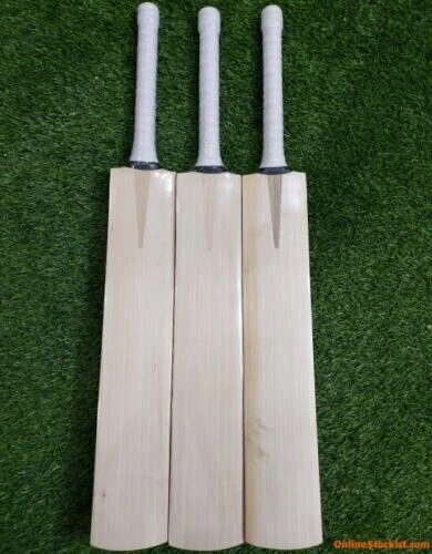 Batte de cricket unie en saule du Cachemire pour balle de tennis dure |...