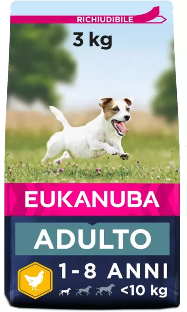 Eukanuba Cibo Fresco a Base Di Pollo per Cani Di Piccola Taglia, Cibo Secco Di A