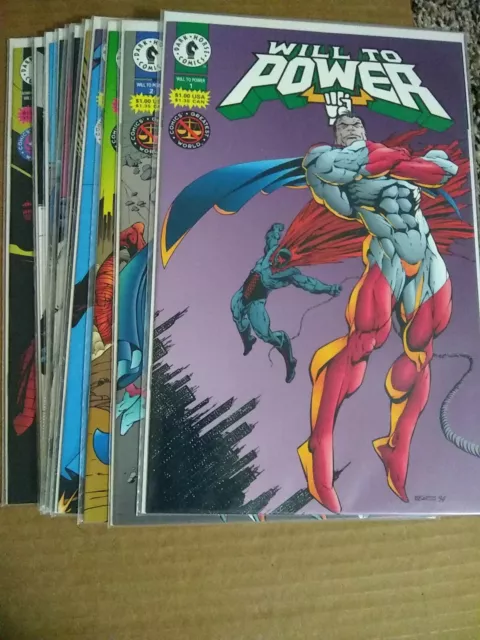 Dark Horse Comics Will to Power Issues 1-12 high grade full set 1994