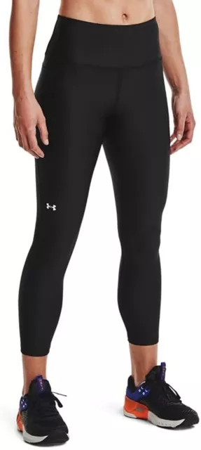 NWT Under Armour Womens MFO Movement Ankle Leg Fitted Black Leggings Large UA59