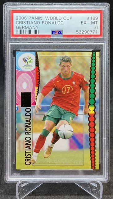 PANINI2006 world cup クリスティアーノ・ロナウド RC 2006 Panini FIFA World Cup Germany Cristiano Ronaldo #169