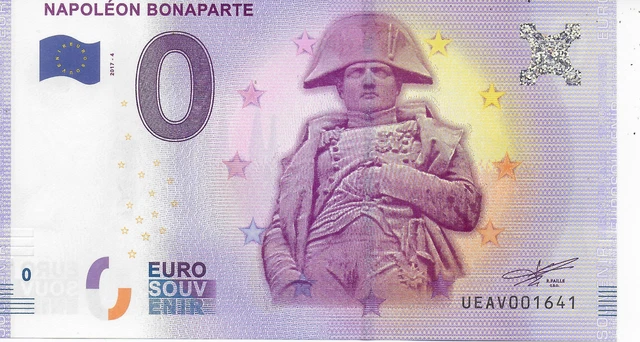 Billet 0 Euro 2017-4 Napoleon Bonaparte