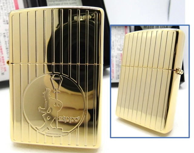Drunk Gold Stripe Double Sides ZIPPO 2021 MIB Rare