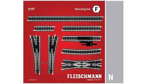 Fleischmann N 9196 - Bahnsteig-Set F Produit Neuf