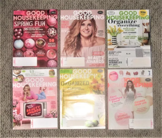 30 Back Issue Magazines - Good Housekeeping, Better Homes & Gardens, Woman's Day