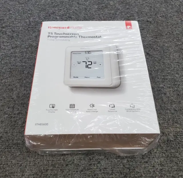 Honeywell 7 Day Programmable Thermostat (RTH8560D) -New