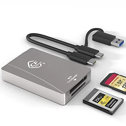 Lettore Di Schede CFexpress Tipo A, USB 3.2 Gen 2, 10Gbps, Colore Blu, Modello UC2CFEA - Foto 4