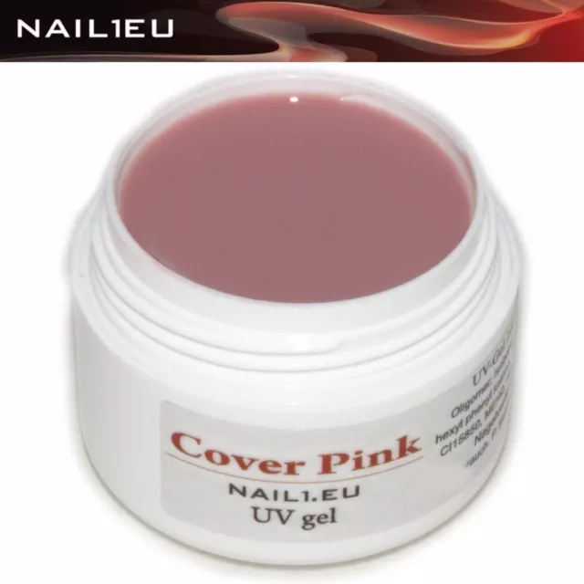 7ml MakeUp Gel NAIL1EU COVER PINK/ Camouflage UV Gel Make Up Nagelgel MakeUp-Gel