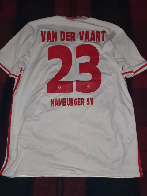 Hamburger SV HSV van der Vaart 23 Trikot home - used L - 014