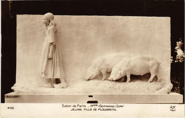Ancienne Carte Postale Rotterdam 1900 – Fantaisie – Jeune Fille Au Chapeau – Non Divisée