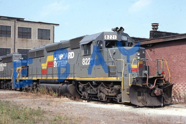 Seaboard System SBD SD40-2 #8221 ROSTER 1986 Original Kodachrome