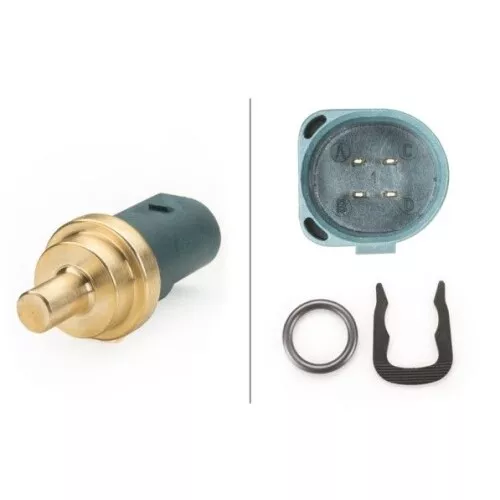 Original HELLA Kühlmittel Temperatur Sensor Temperaturgeber Audi VW Seat