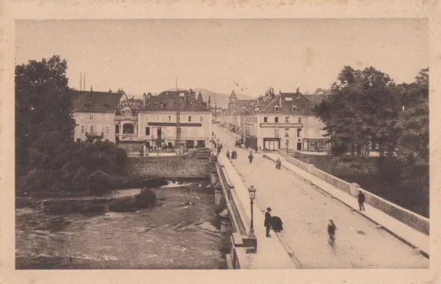 CPA 88 LORRAINE VOSGES - SAINT-DIE View of Place St-Martin Pont sur la Meurthe