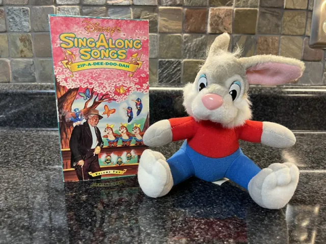 Vintage Disneyland 8” Brer Rabbit & Sing Along Songs - Song of the South