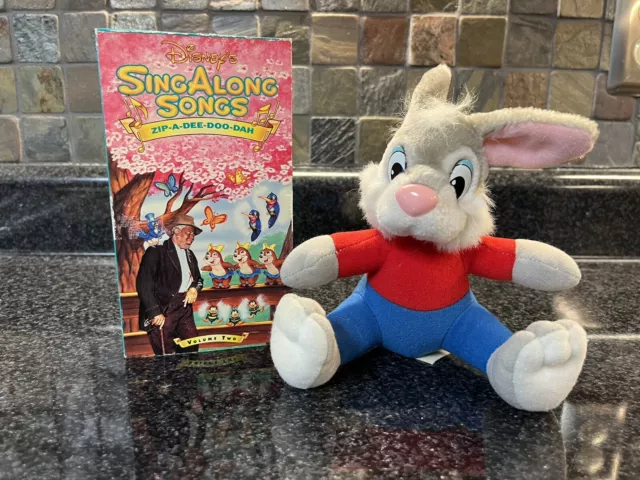 Vintage Disneyland 8” Brer Rabbit & Sing Along Songs - Song of the South