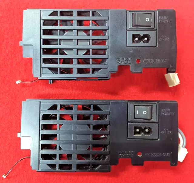 2 OEM PlayStation 2 Fat PS2 30001 50001 Cooling Fan and Power Switch REPLACEMENT