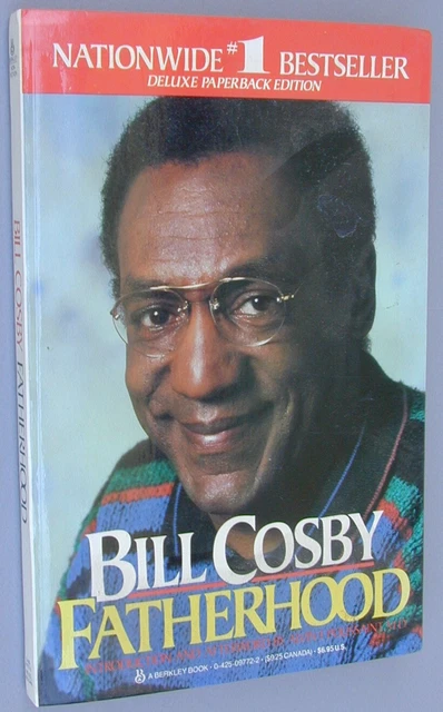 Old Orig First Edition Book "BILL COSBY FATHERHOOD" Alvin F. Poussai Very Rare