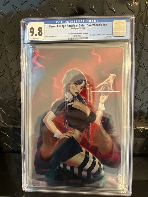 Pixi Runner #1 Comic Exposure Red Metal  Edition A Wendsday Addams Cgc 9.8