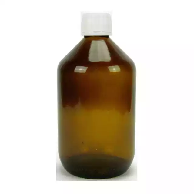 10x Sala Braunglasflasche DIN 28 Alcoa mit Verschluss Originalitätsring 500 ml
