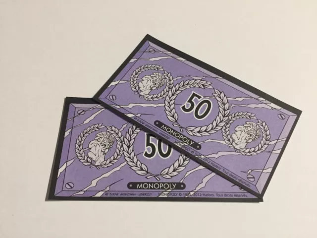 MONOPOLY LOT DE 65 billets pour le jeu EUR 3,50 - PicClick FR