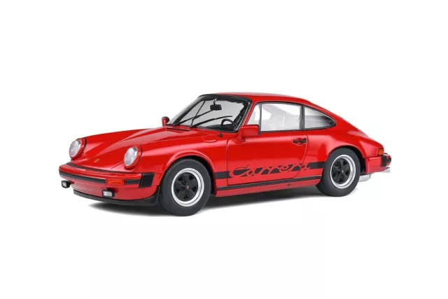 PORSCHE 911 3.0 Carrera 1977 Rouge - 1:18 SOLIDO S1802606