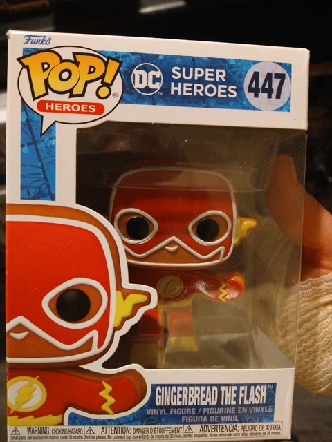 Funko POP! Heroes: DC Holiday - Gingerbread Flash #447 Vinyl Figure